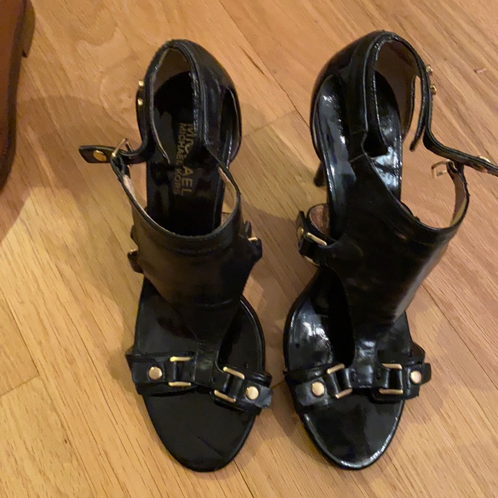 Michael Kors, black, 37.5, worn twice.